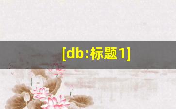 [db:標(biāo)題1]